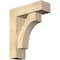 Ekena Millwork Westlake Block Rough Sawn Bracket w/ Offset Brace, Douglas Fir, 6"W x 18"D x 22"H BKT0604X18X22WTL05RDF - alternate 1